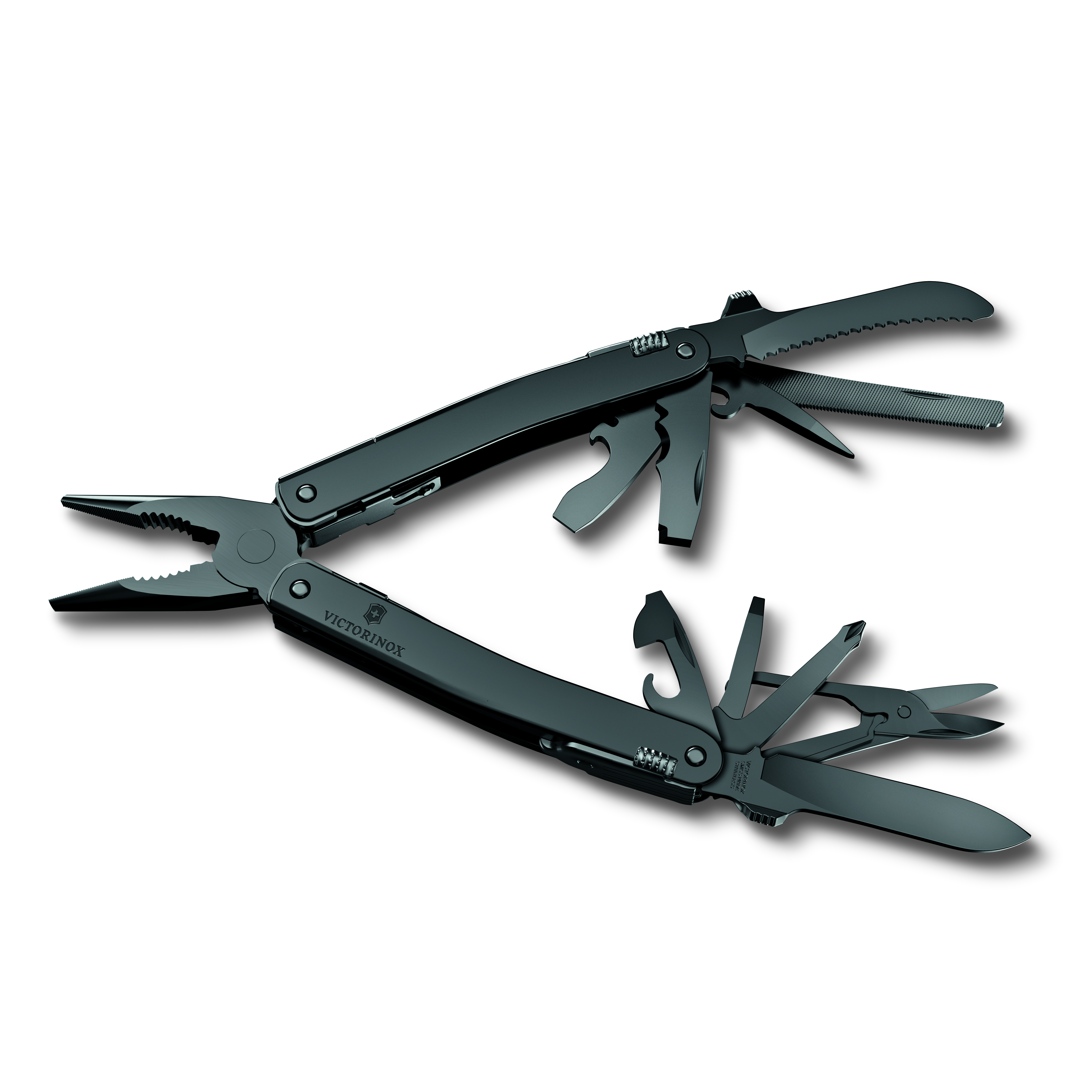 Victorinox Swiss Tool Spirit MXBS, black in Nylon-Gürteletui