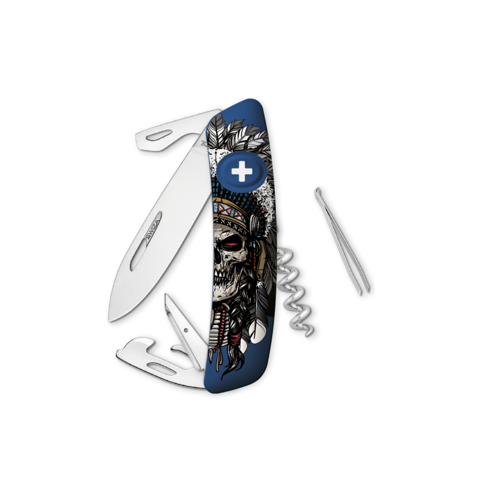 SWIZA Halloween DO3 Indian Skull