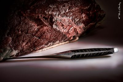 sknife Steakmesser 6er Set Esche schwarz