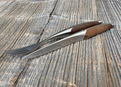 sknife Tafelmesserbesteck Set Walnuss