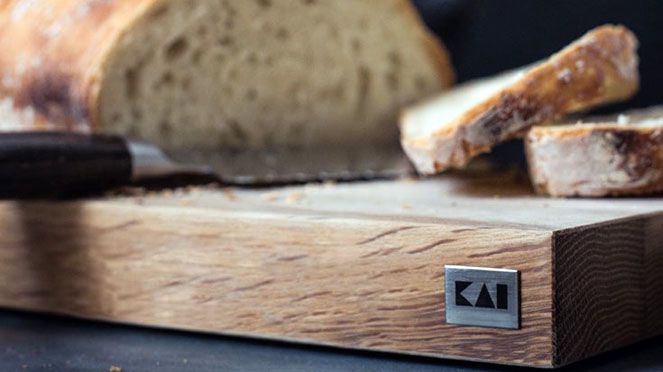 Kai Shun White Brotmesser, spezieller Wellenschliff