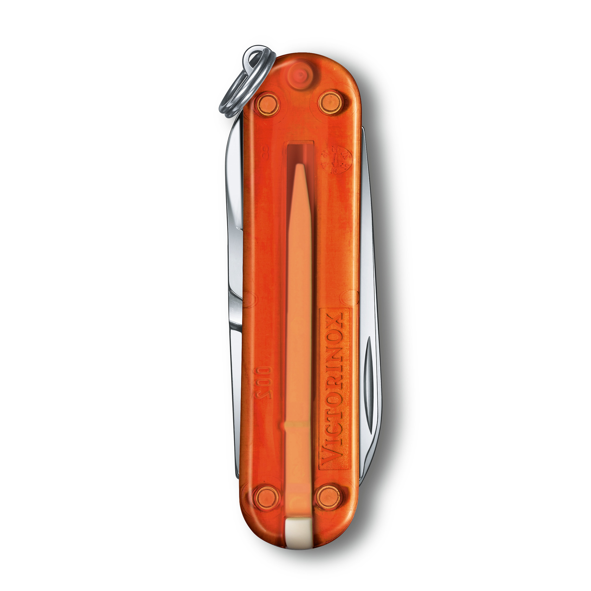 Victorinox Classic SD Transparent Colors Fire Opal