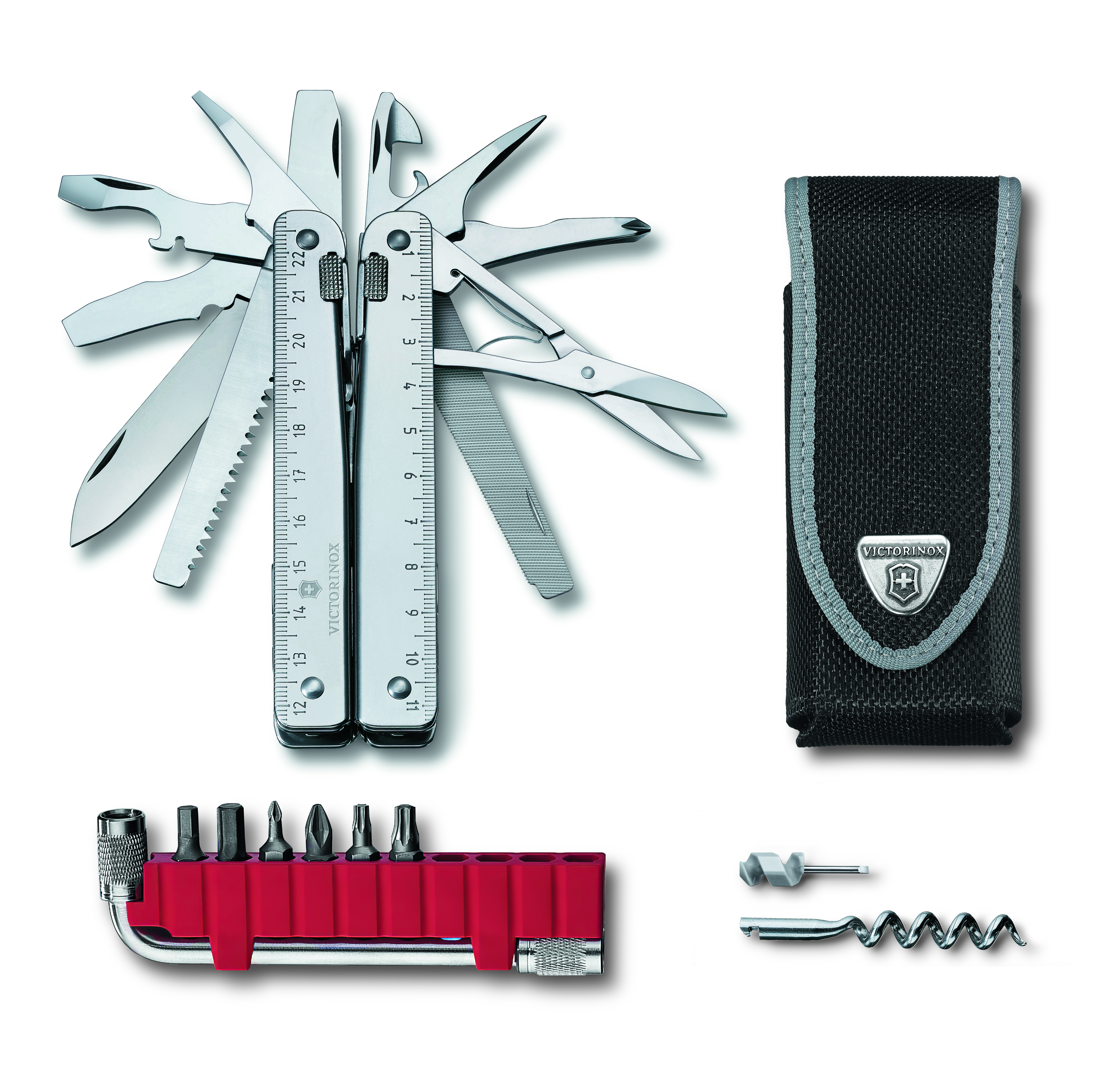 Victorinox Swiss Tool X Plus Bit-Schlüssel, in Nylon-Gürteletui