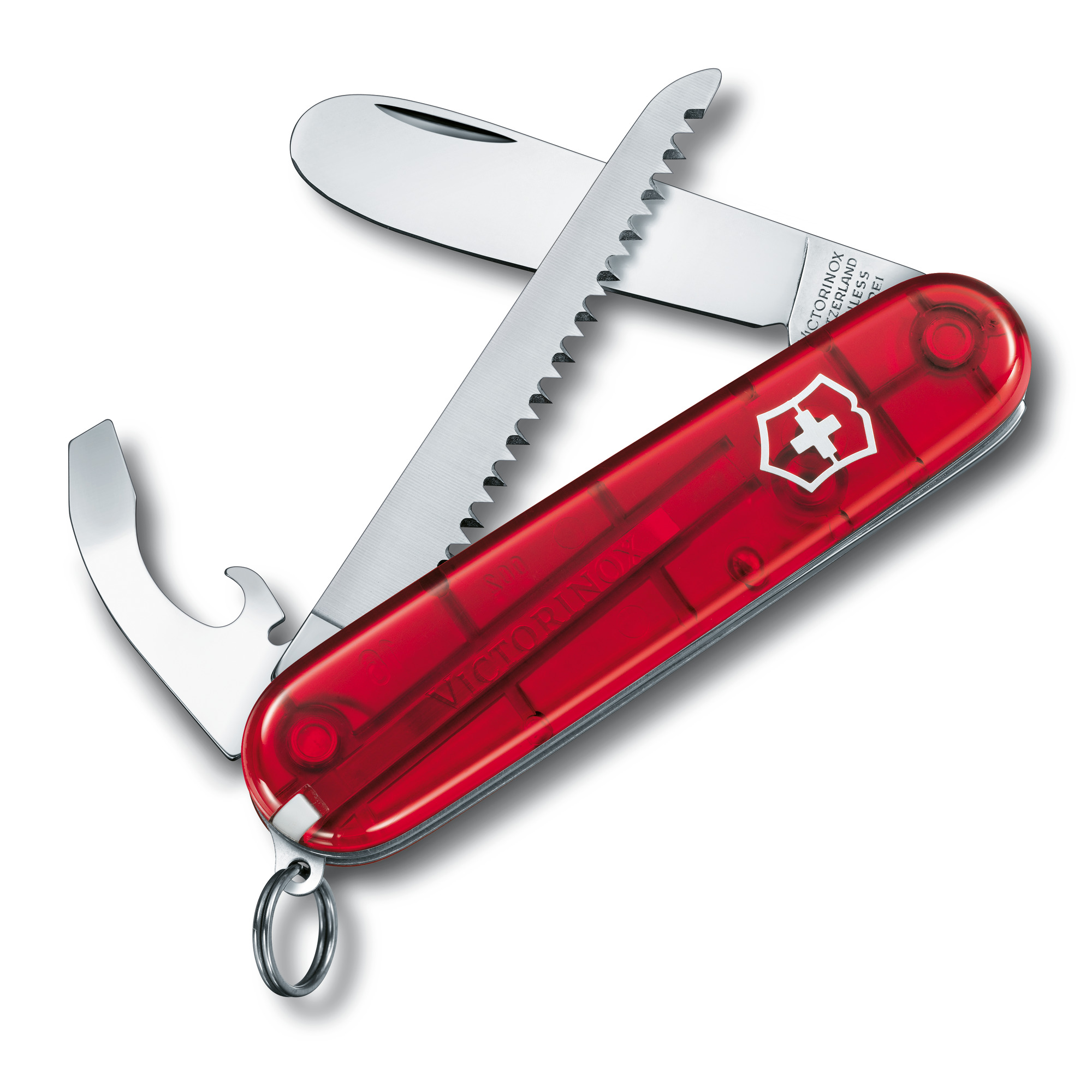 My First Victorinox H rot transparent