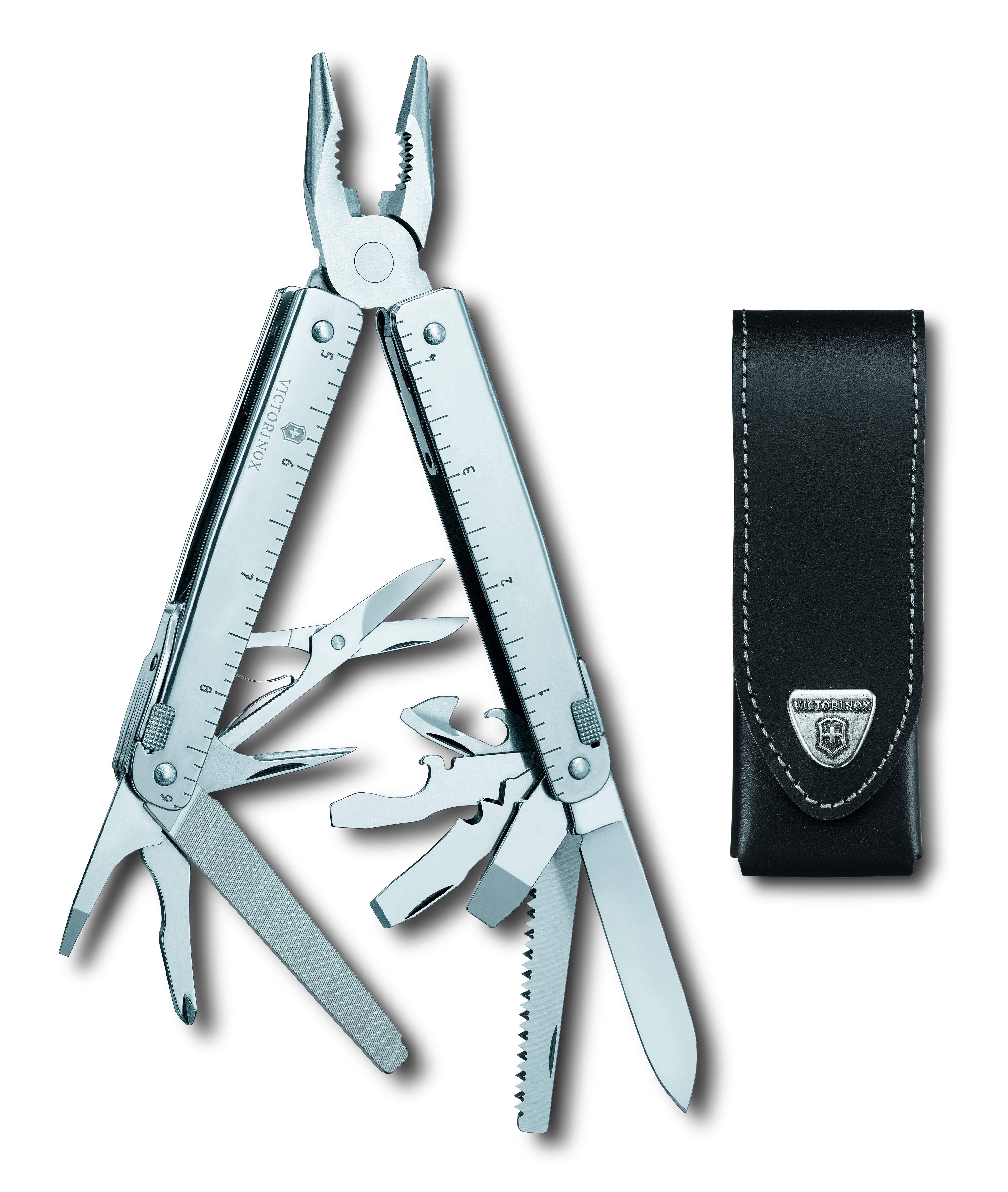 Victorinox Swiss Tool X in Leder-Gürteletui