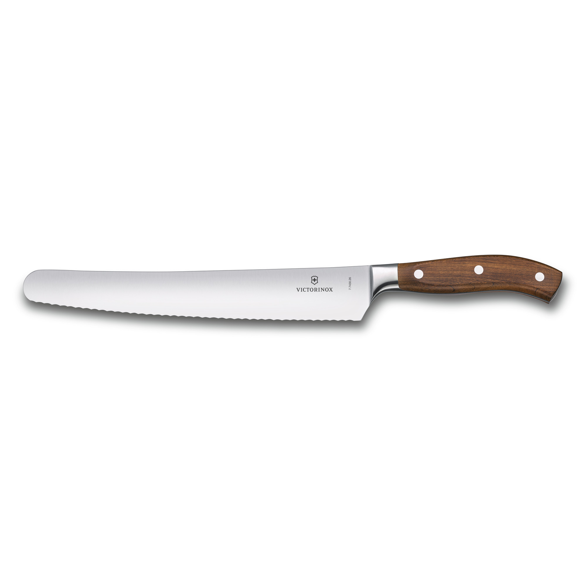 Victorinox Grand Maître Wood Brot- und Konditormesser, 26 cm