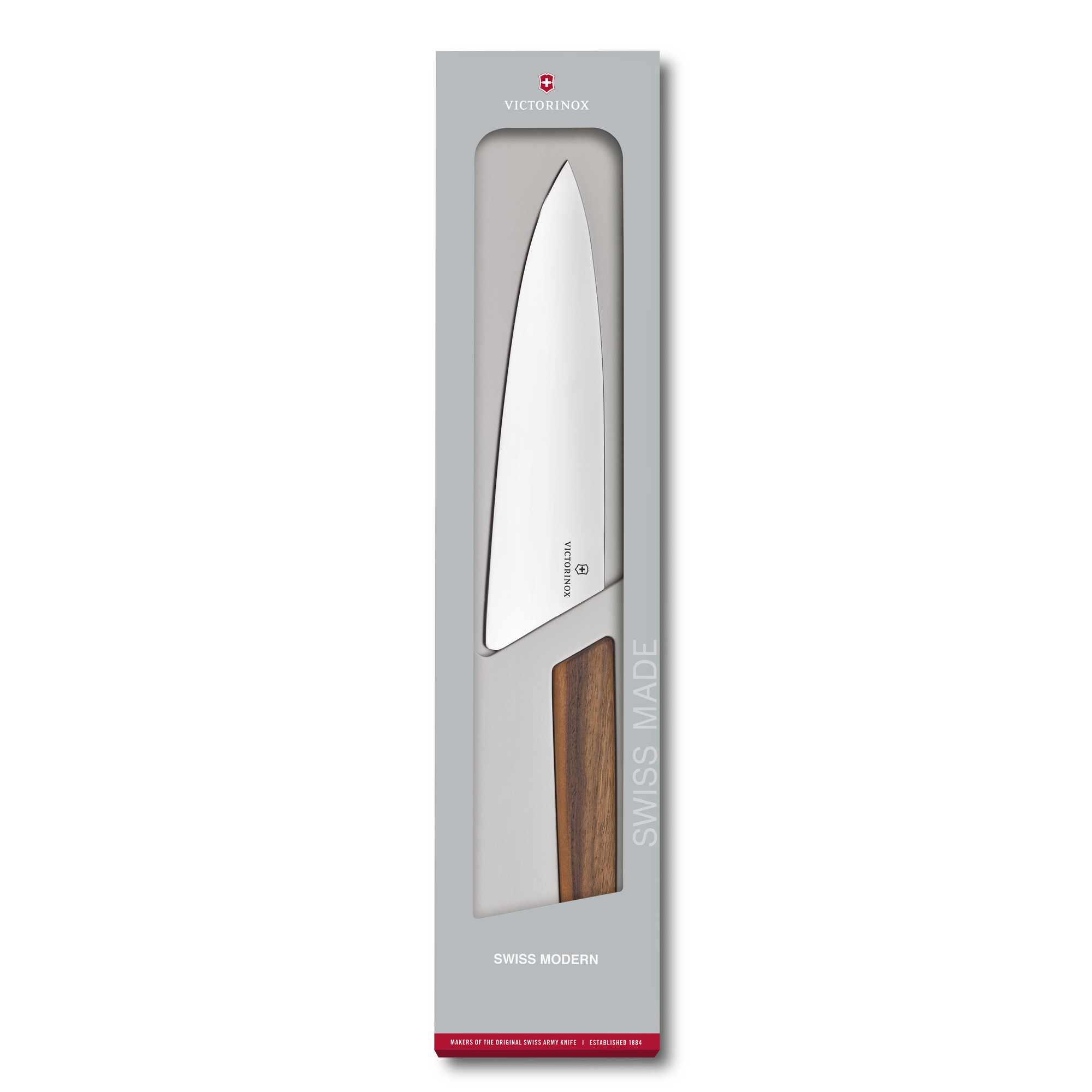 Victorinox Swiss Modern Wood Tranchiermesser, 22 cm