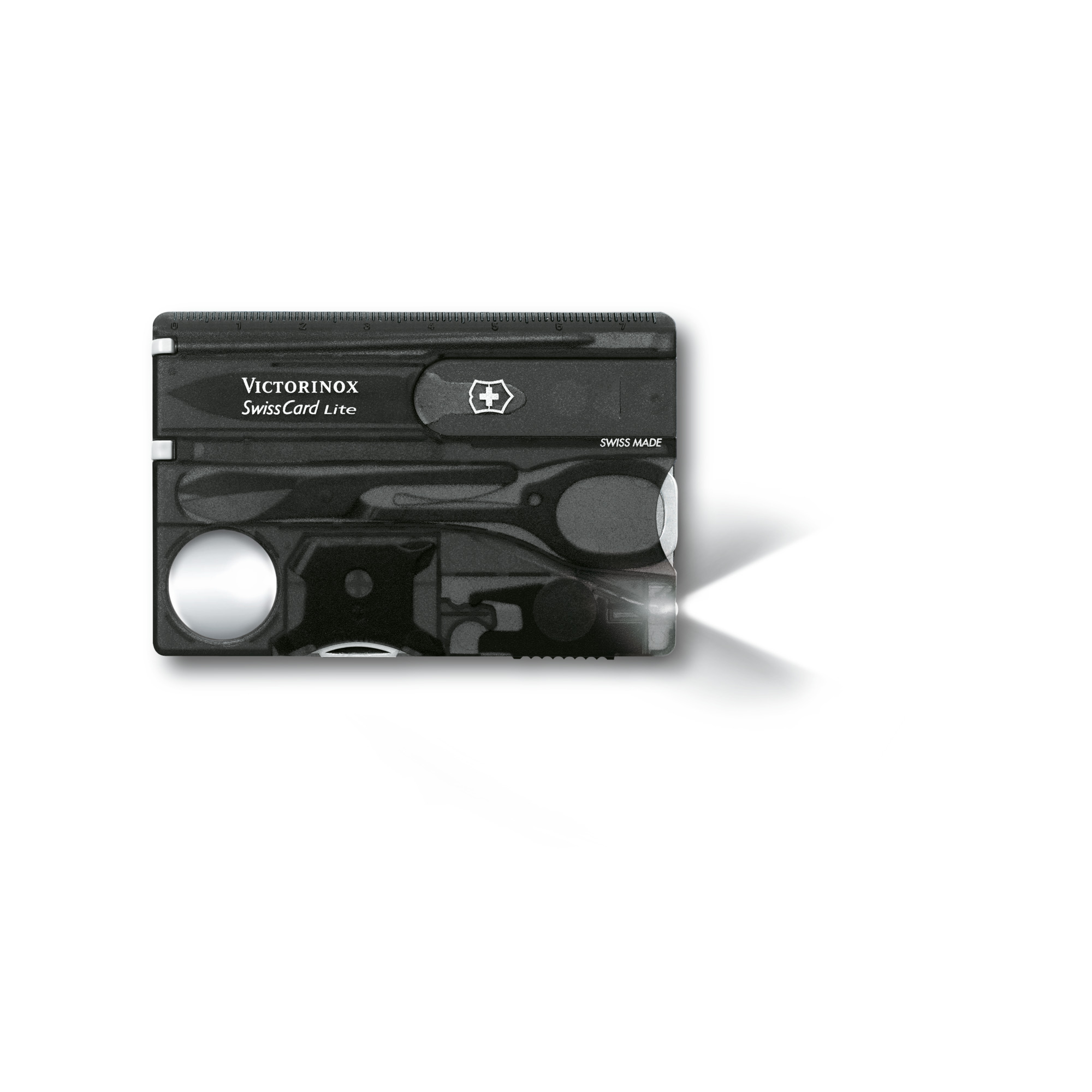 Victorinox Swiss Card Lite schwarz transparent