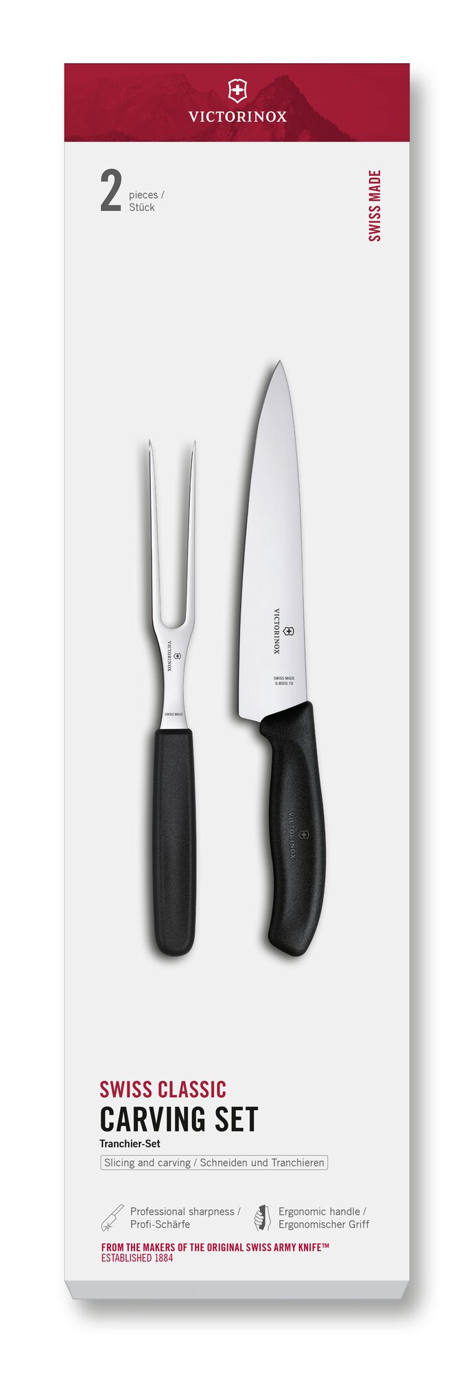 Victorinox Swiss Classic Tranchier- Set, zweiteilig