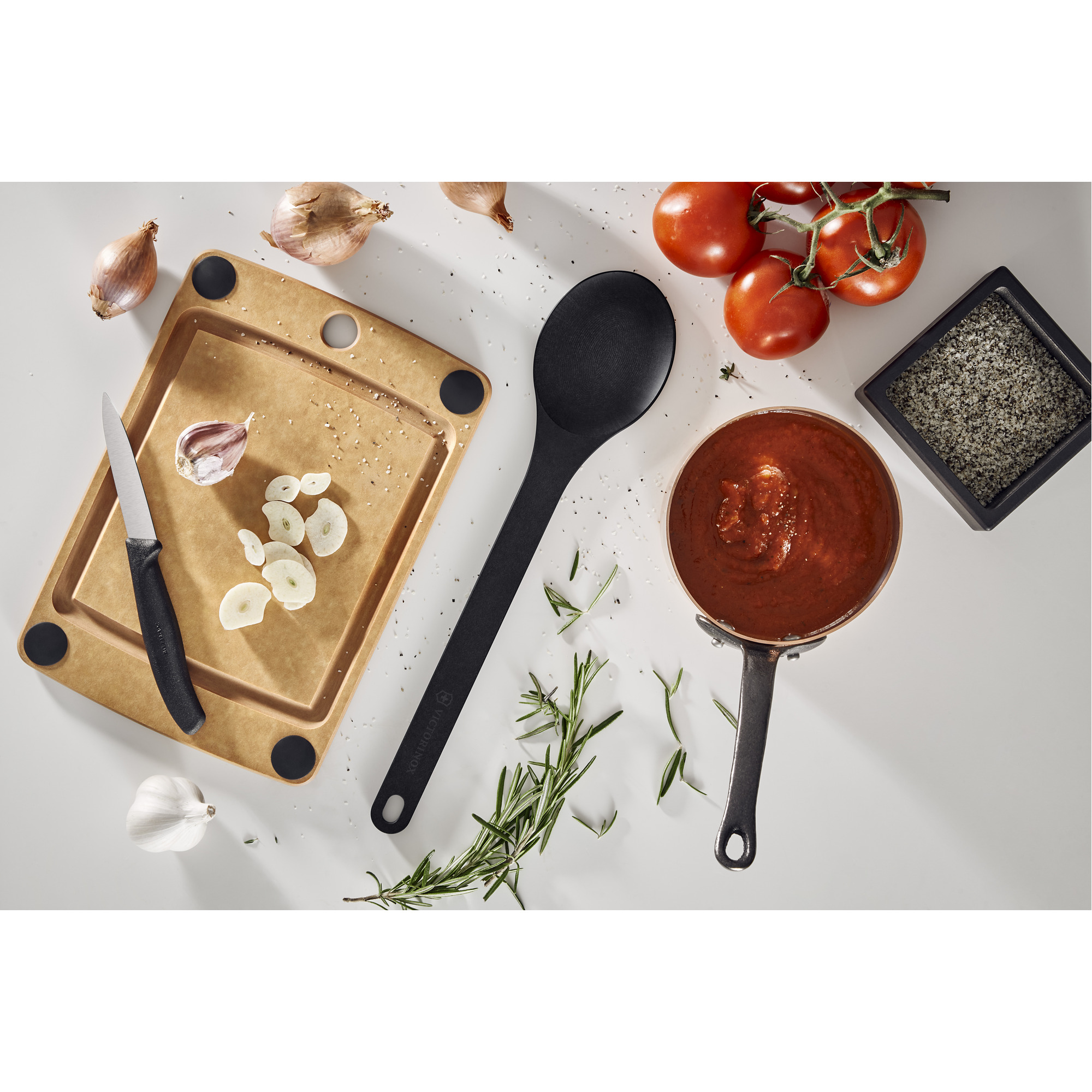 Victorinox Kitchen Series Schneidebrett L, braun 