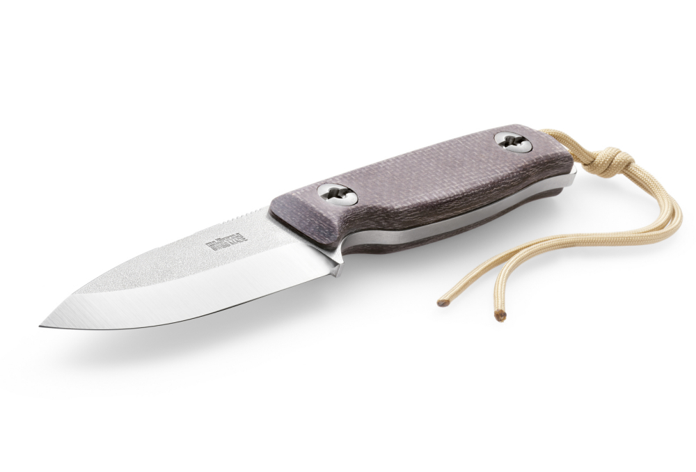 Klötzli Bushcraft Micarta Scandi-Schliff
