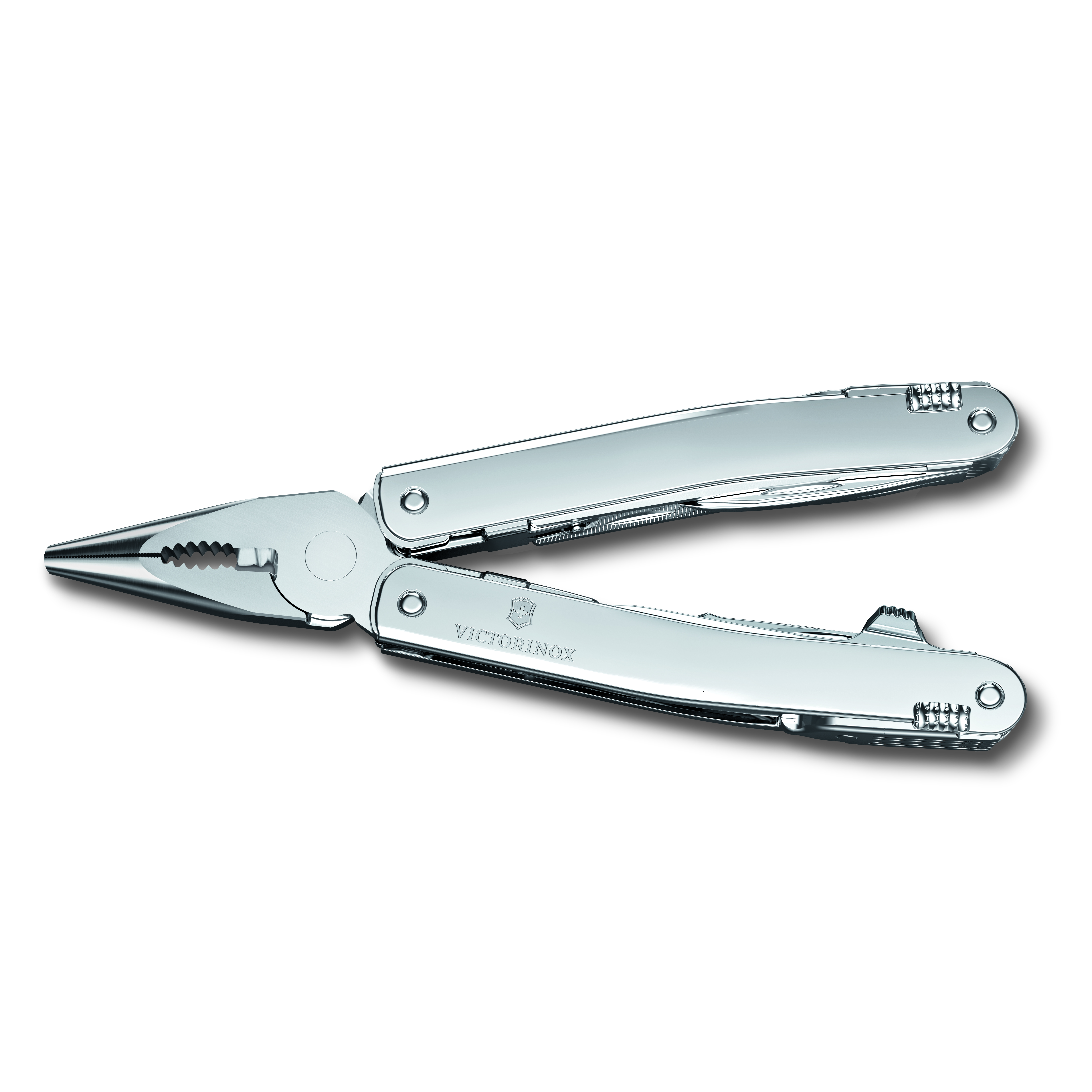 Victorinox Swiss Tool Spirit MX, silver in Nylon-Gürteletui