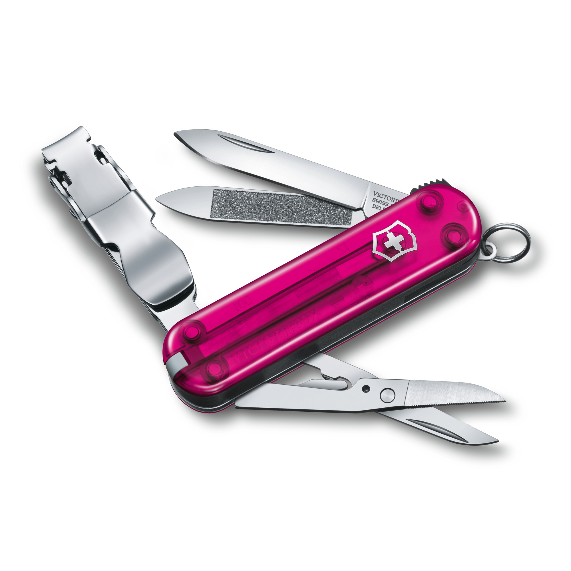 Victorinox Nail Clip 580 pink transparent