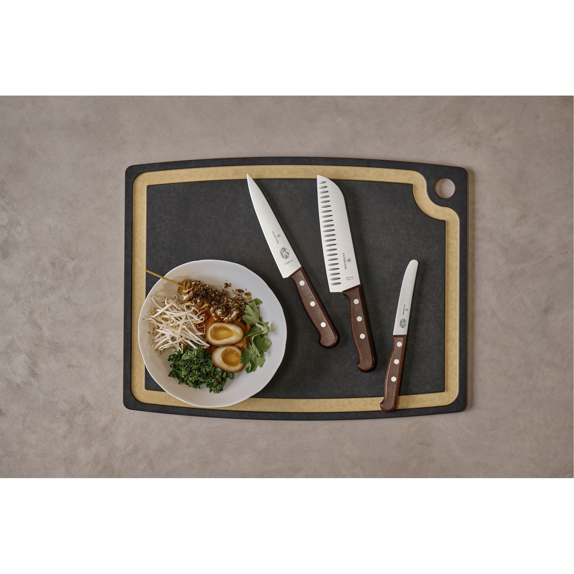 Victorinox Gourmet Series Schneidebrett XL, schwarz