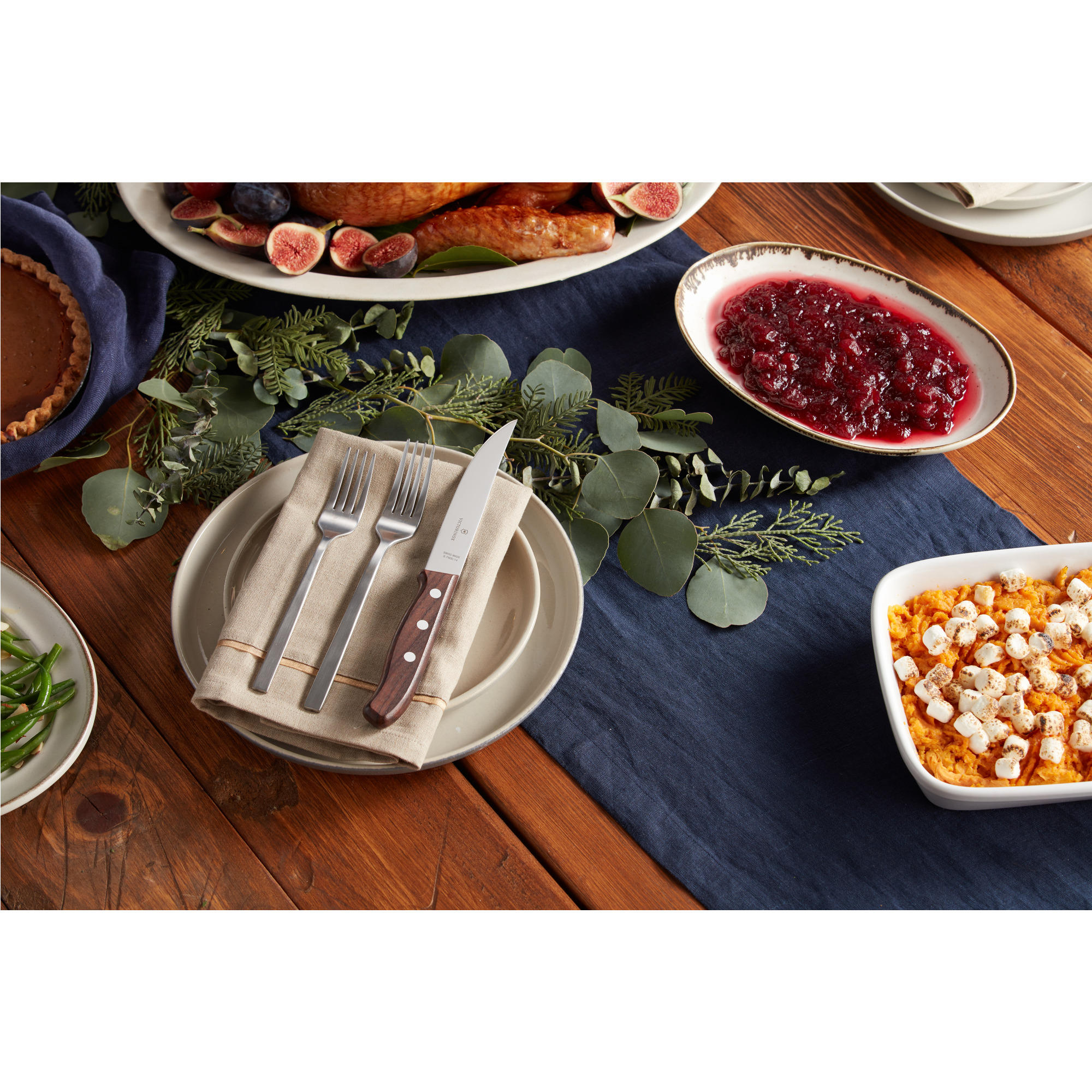 Victorinox Wood Steakmesser-Set, 2-teilig