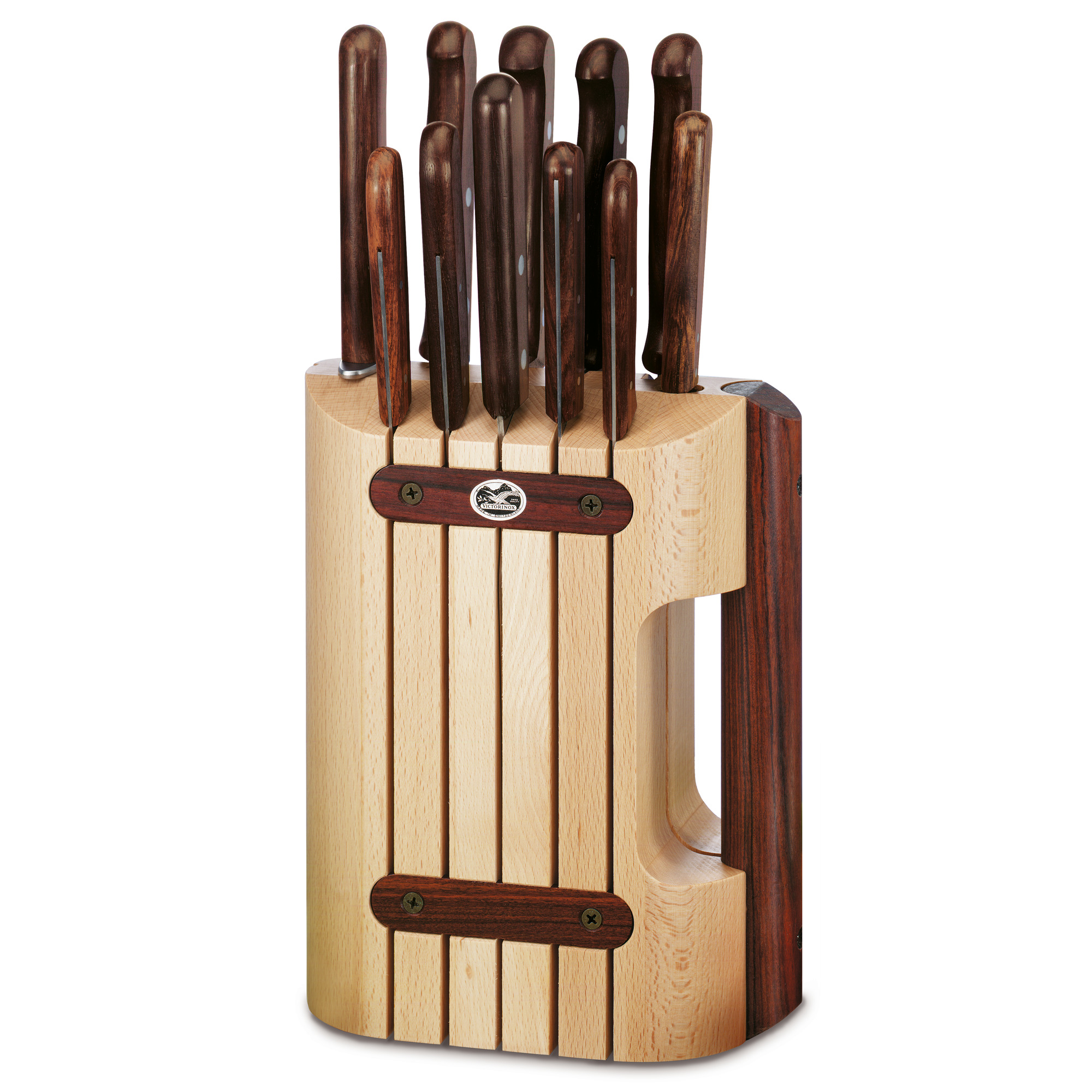 Victorinox Wood Messerblock, 11-teilig