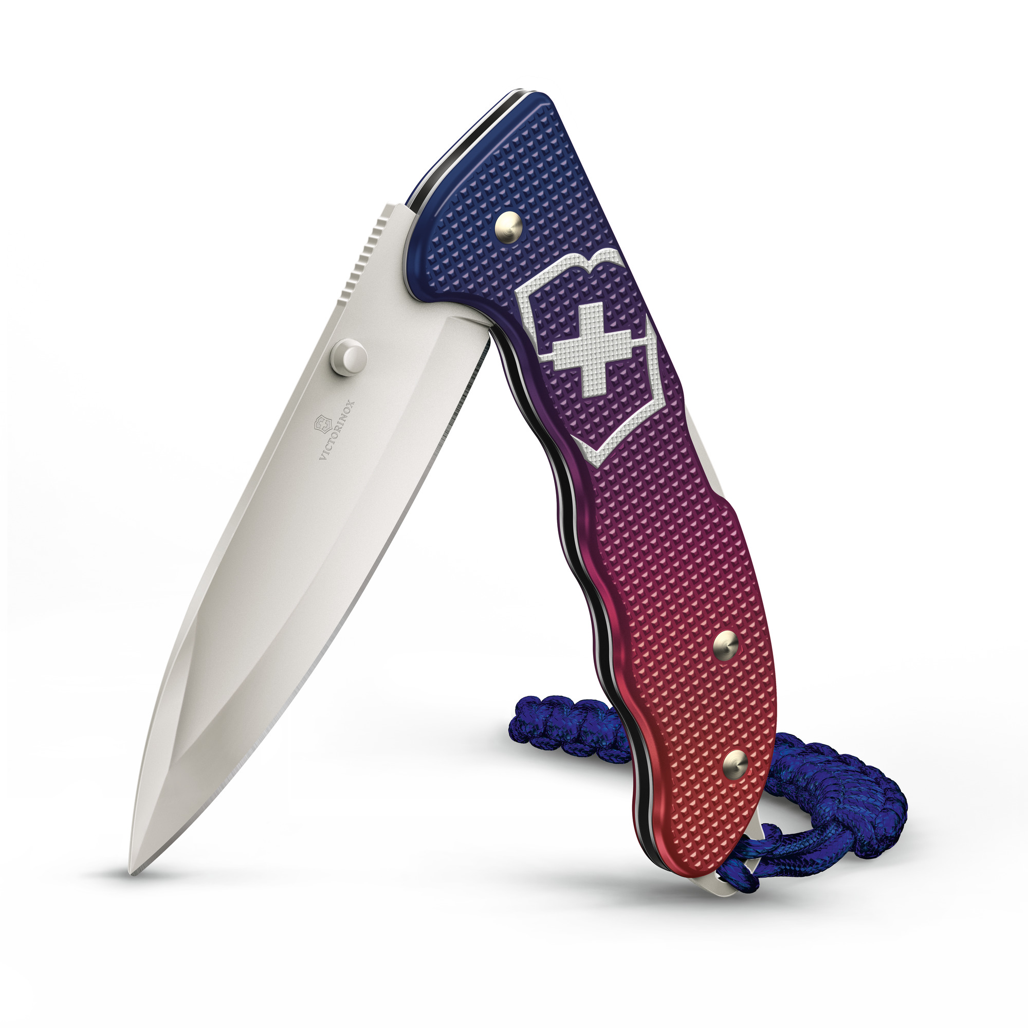 Victorinox Evoke Alox, blue/red