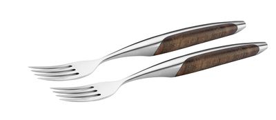 sknife Steakgabel Set Walnuss