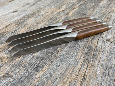 sknife Steakmesser 4er Set Esche schwarz