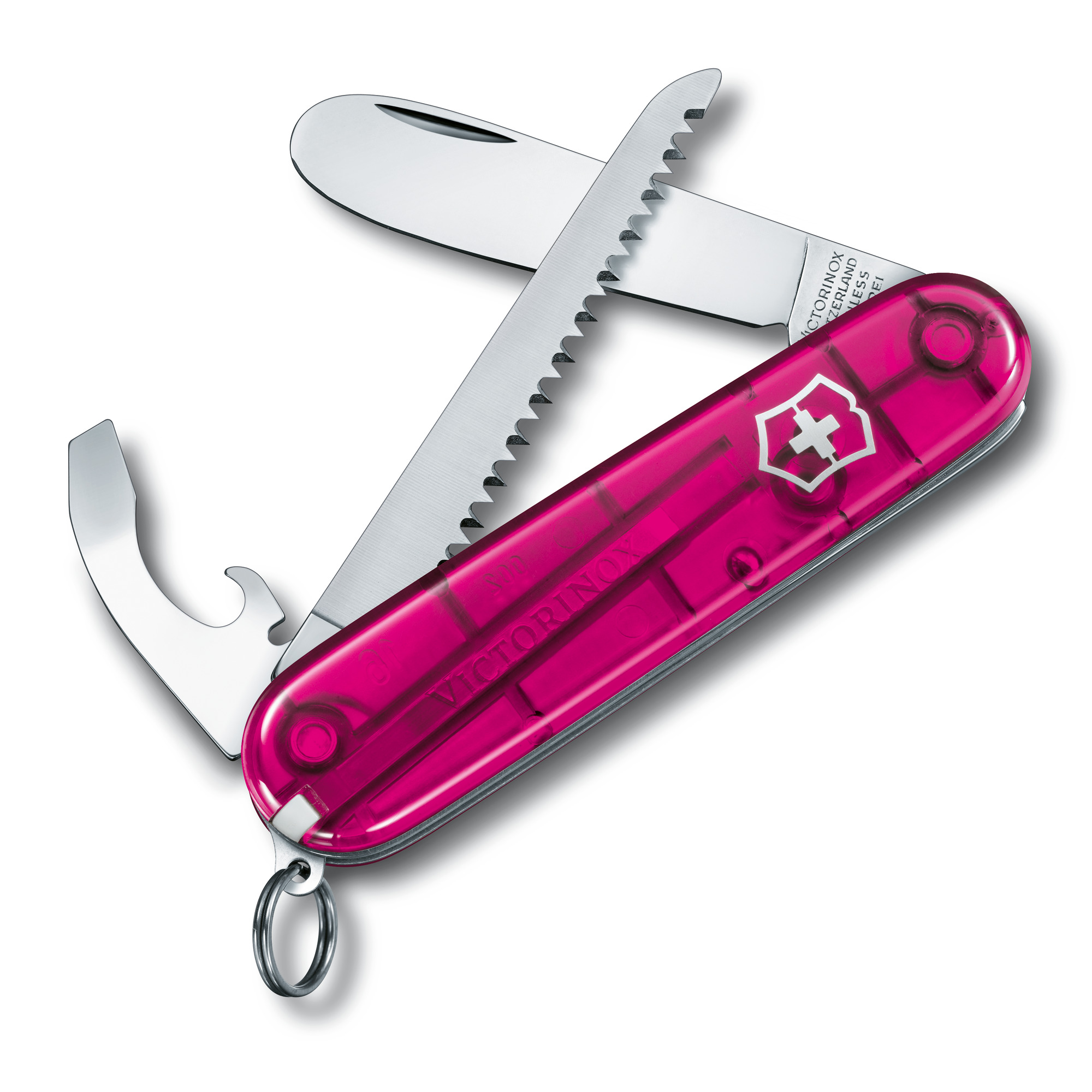 My First Victorinox H pink transparent