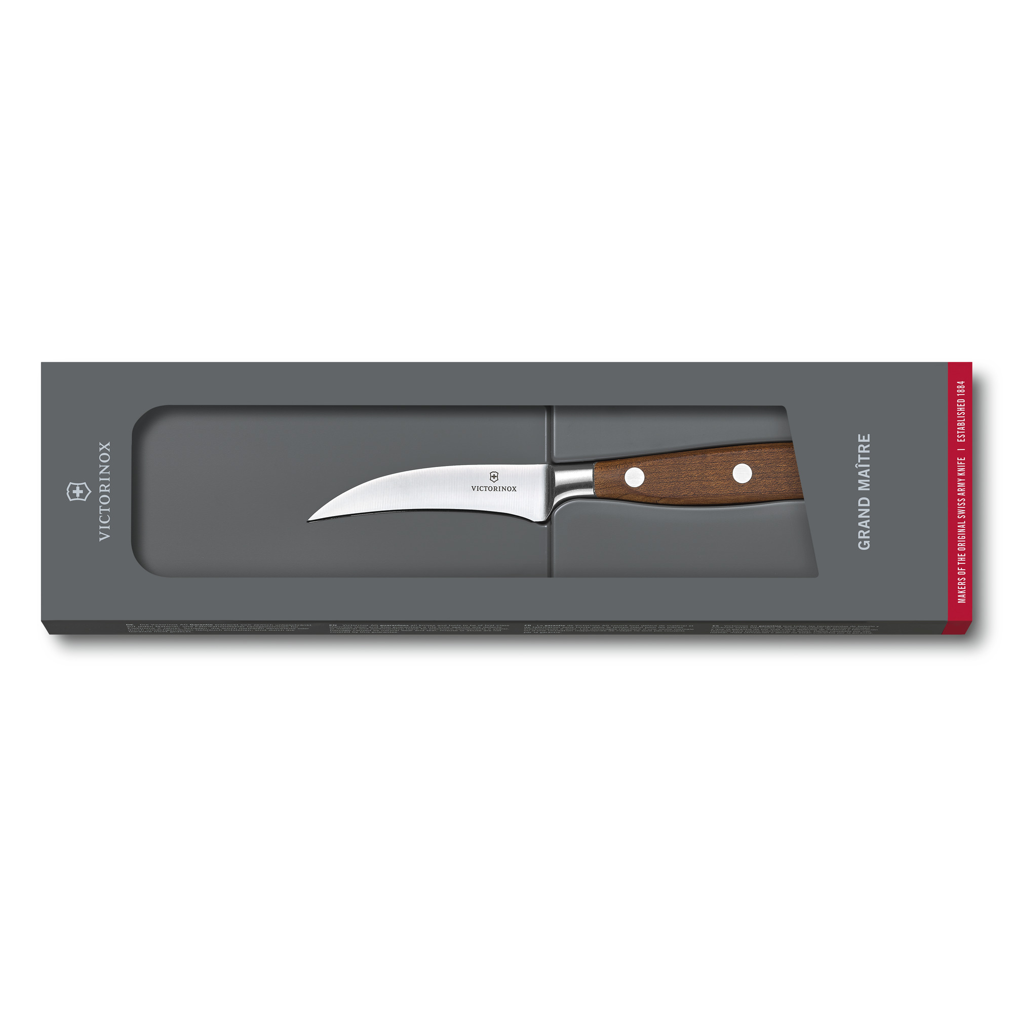 Victorinox Grand Maître Wood Tourniermesser, 8cm