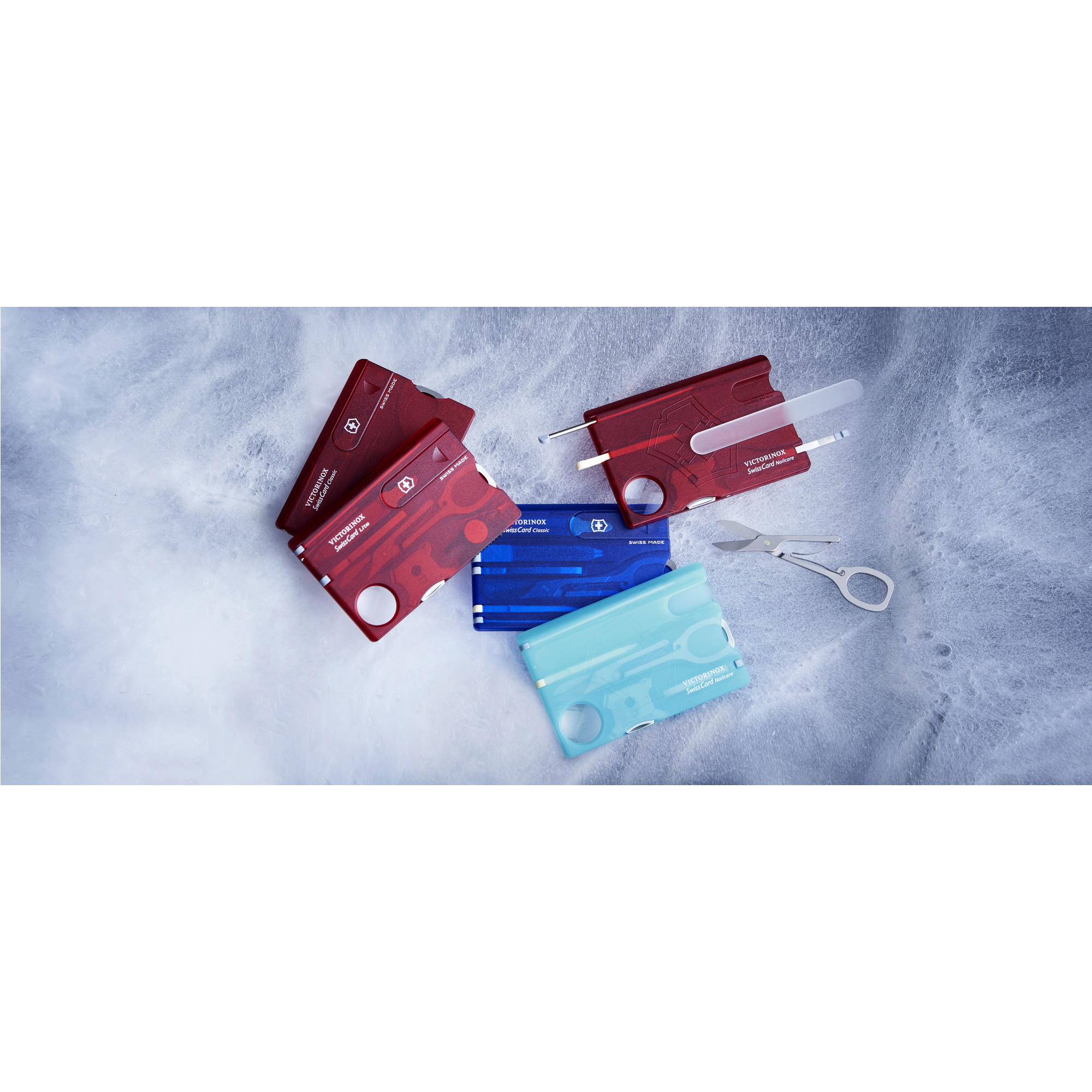 Victorinox Swiss Card Lite rot transparent