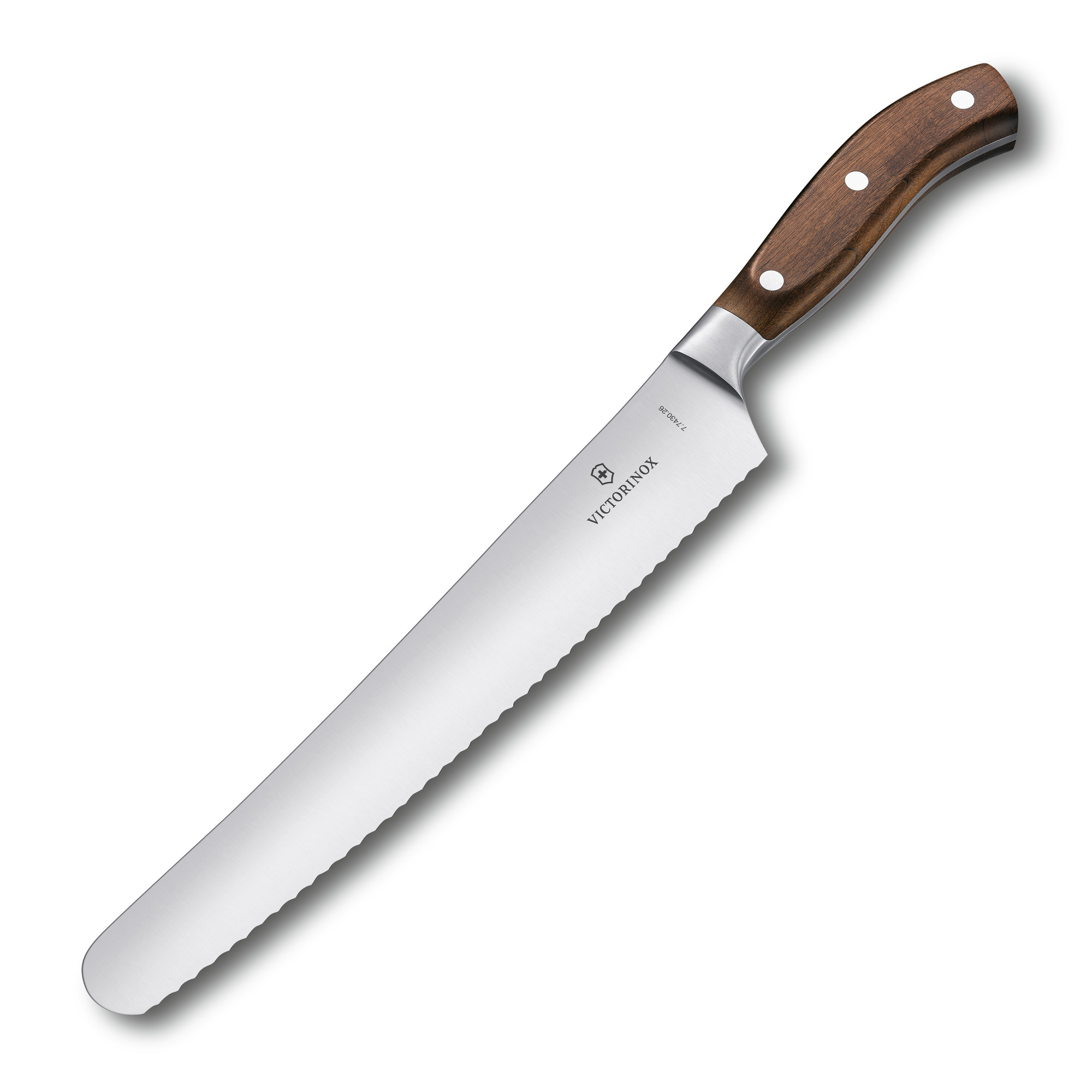 Victorinox Grand Maître Wood Brot- und Konditormesser, 26 cm