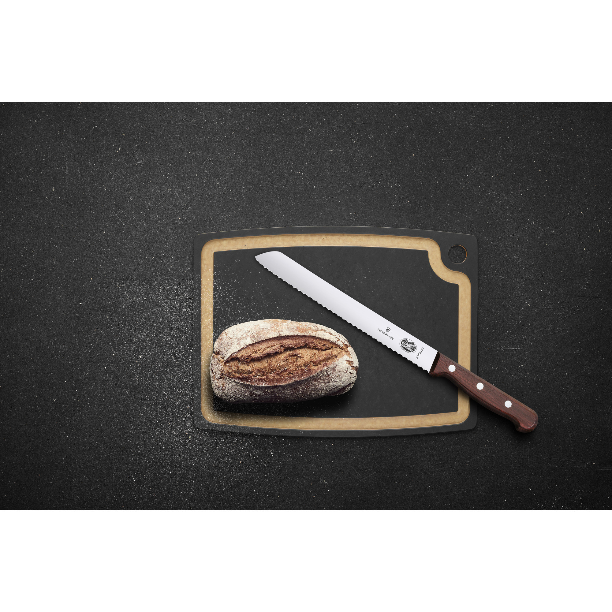 Victorinox Gourmet Series Schneidebrett XL, schwarz