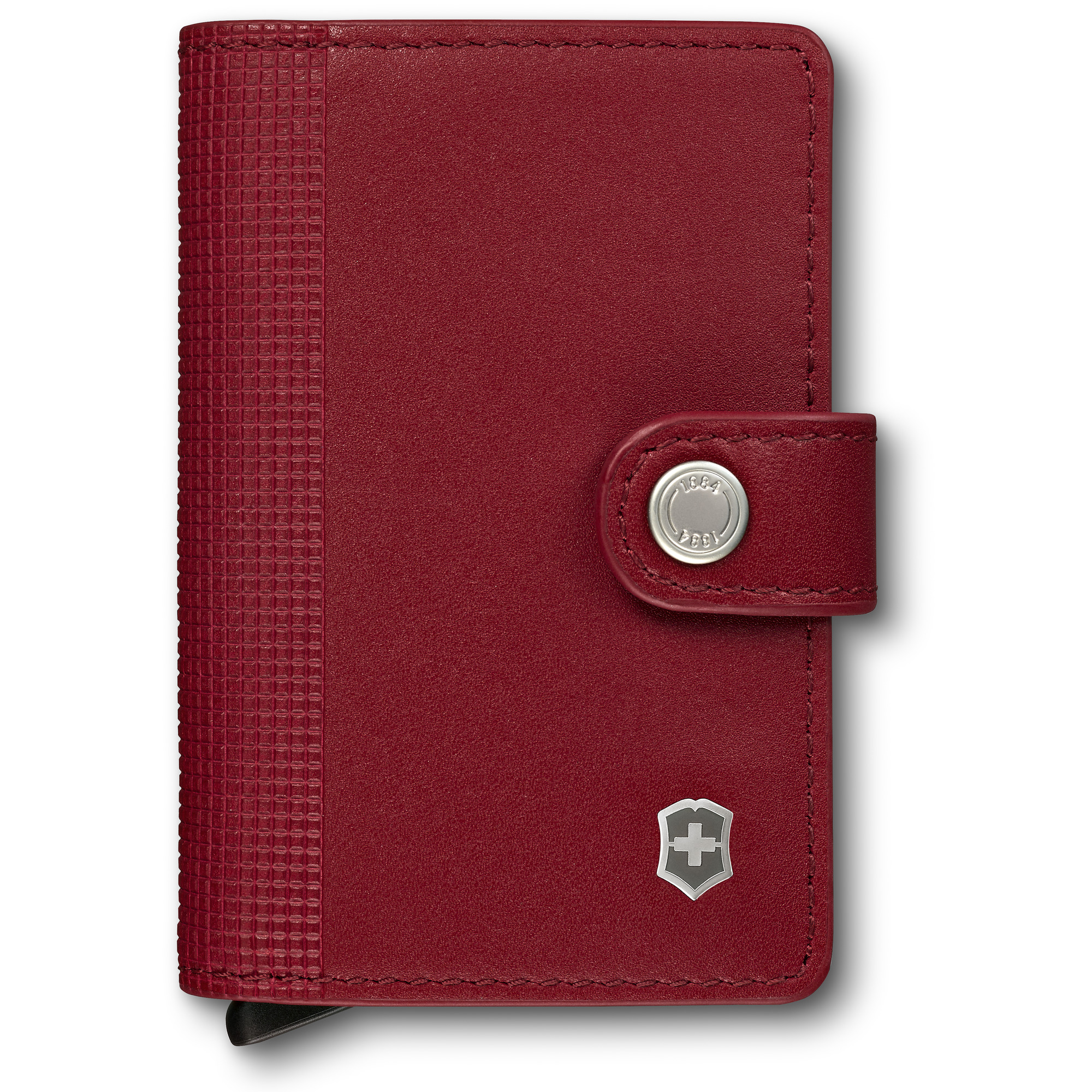 Victorinox Altius Secrid Leather Card Wallet, rot