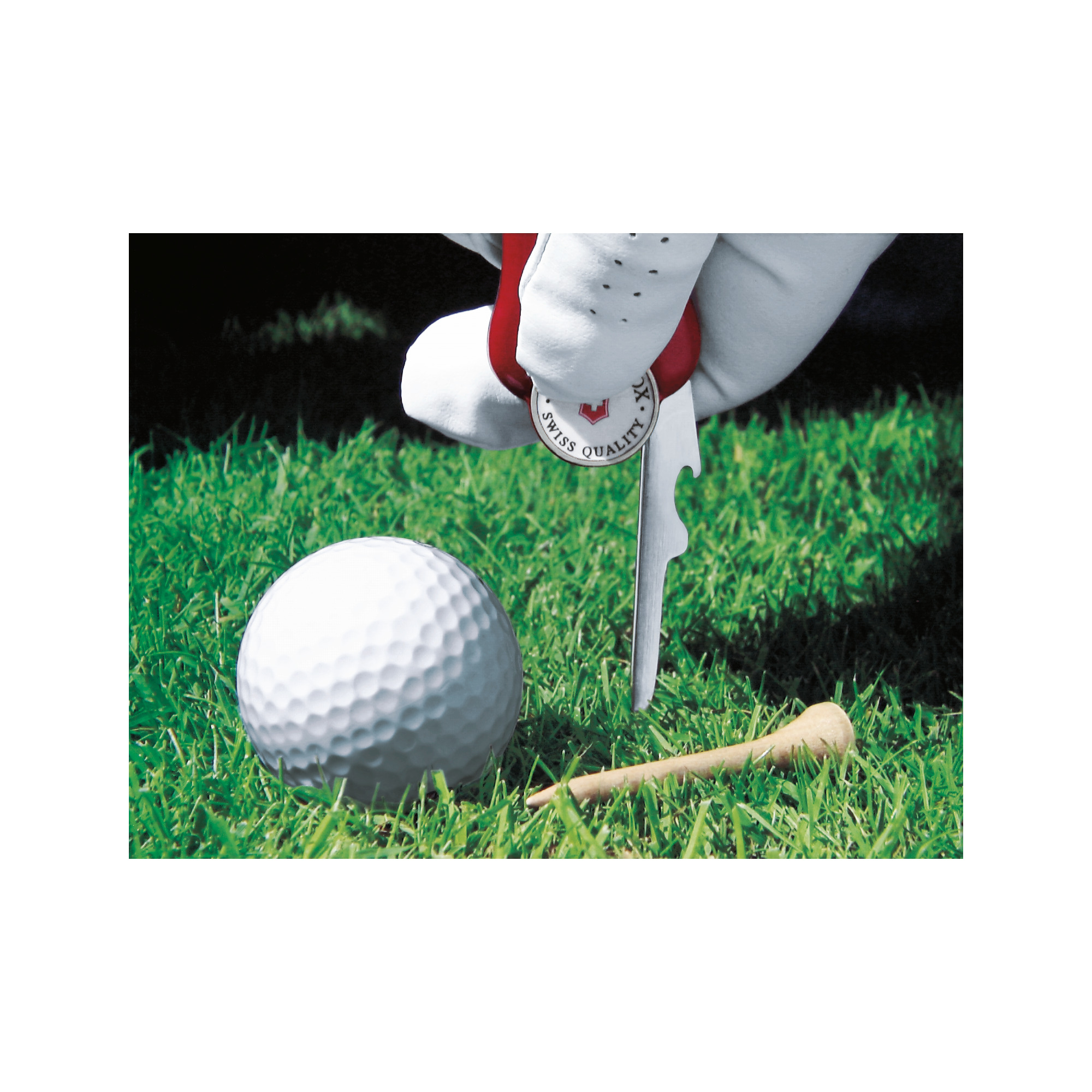 Victorinox Golf Tool rot transparent