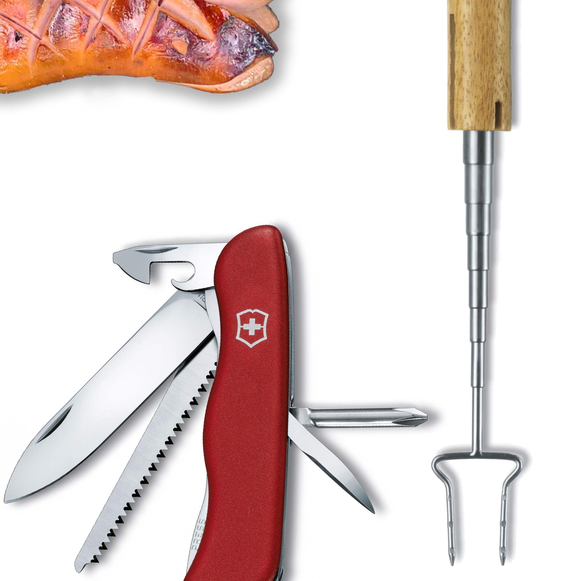 Wander-Set Victorinox Trailfinder mit Grillgabel