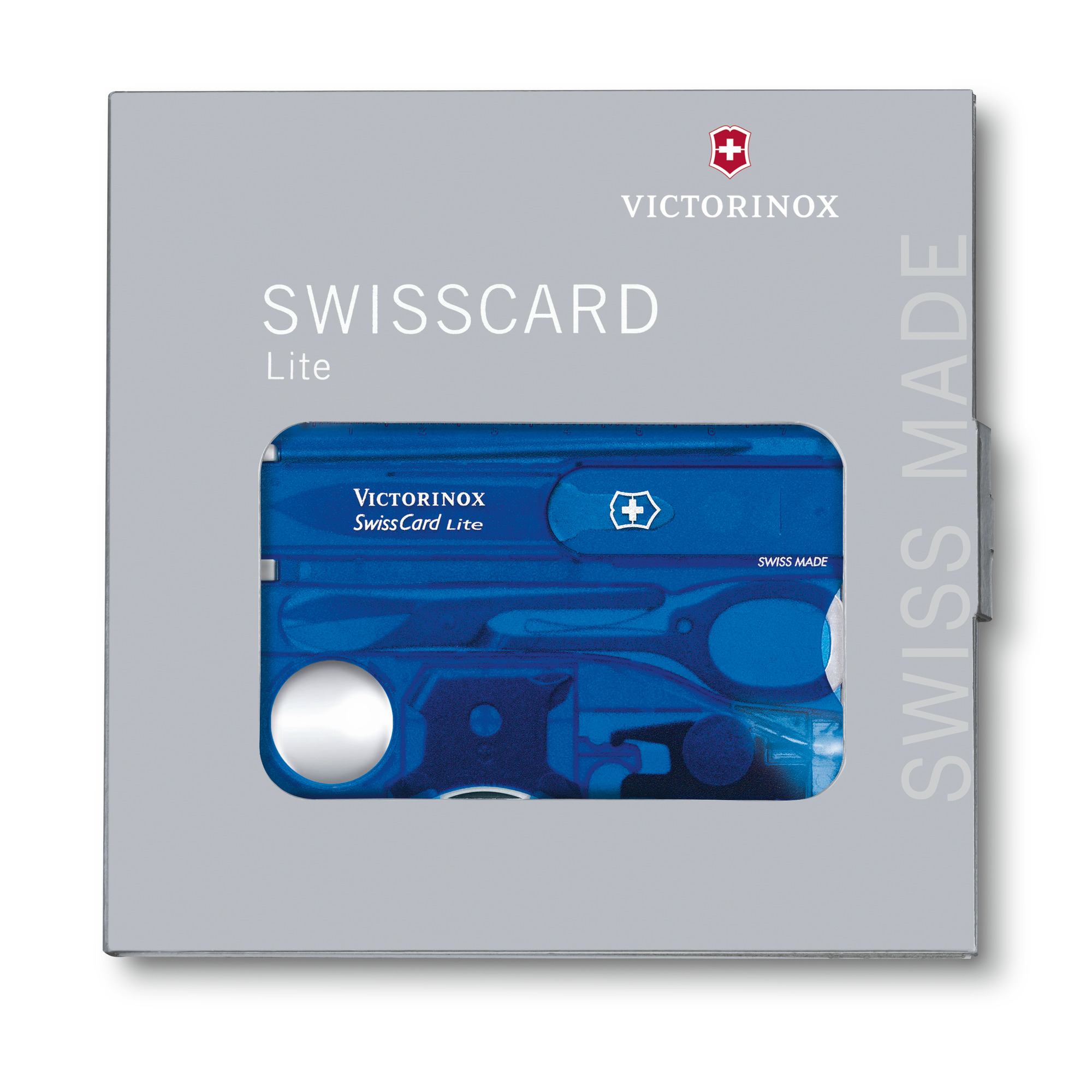 Victorinox Swiss Card Lite blau transparent