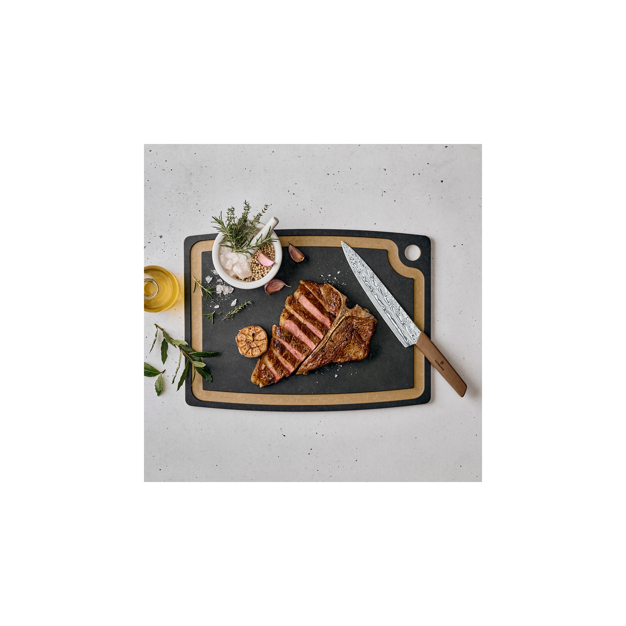 Victorinox Gourmet Series Schneidebrett XL, schwarz